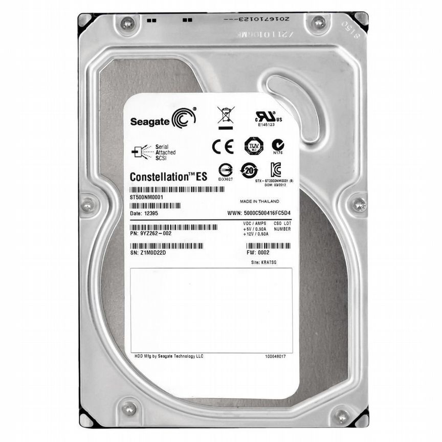 [ST500NM0001] Жесткий Диск Seagate 500gb Sas 3,5 St500nm0001
