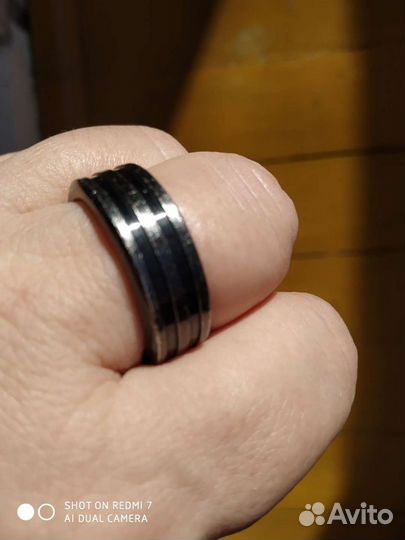 Кольцо из титан-вольфрама