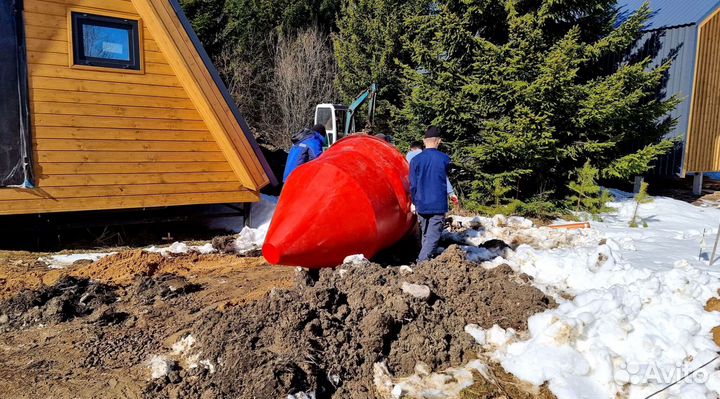 Септик за день