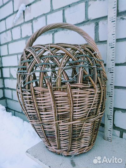 Корзина плетеная