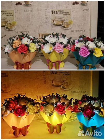 Светильник букет