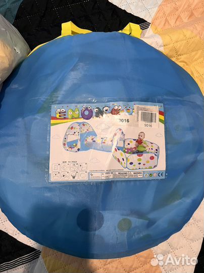 Детская палатка, тунель, бассейн и шарики