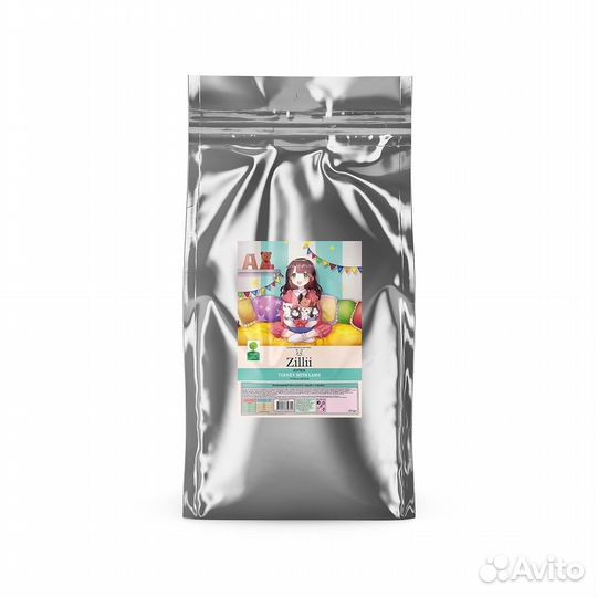 Zilli сухой корм для котят Индейка с Ягнёнком