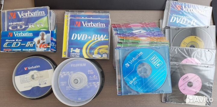 Диски CD-R, CD-RWб DVD-R, DVD+RW
