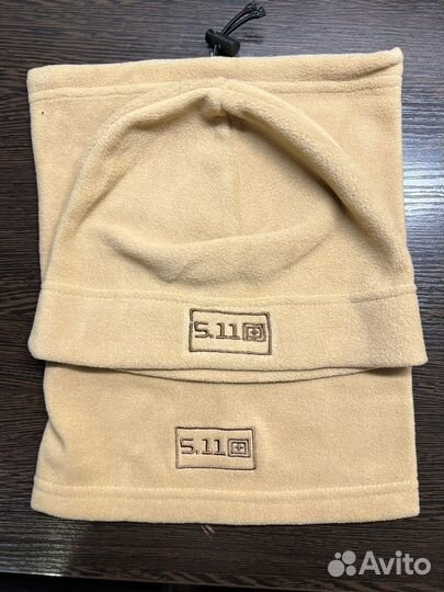 Флисовые шарф труба + шапка 5.11