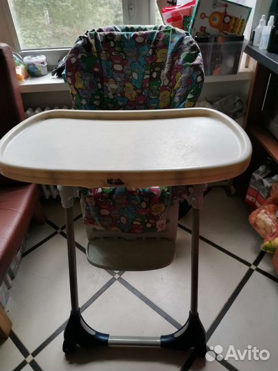 Стульчик для кормления chicco polly