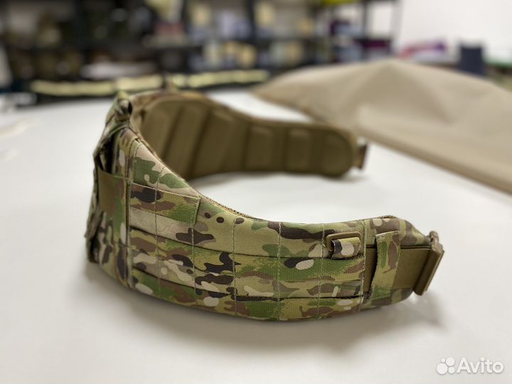 Пояс широкий с ремнем (варбелт)