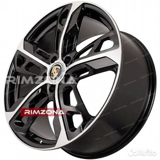 Литые диски R22 на Porsche Panamera. Эфф1