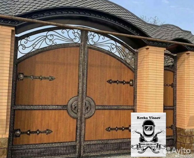 Кованные ворота