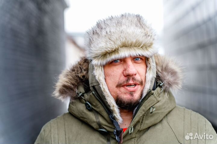 Шапка ушанка Huntsman Yukon Ice финляндия хаки