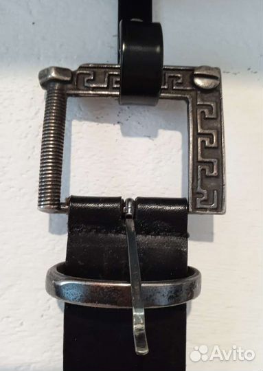 Мужской кожаный ремень италия