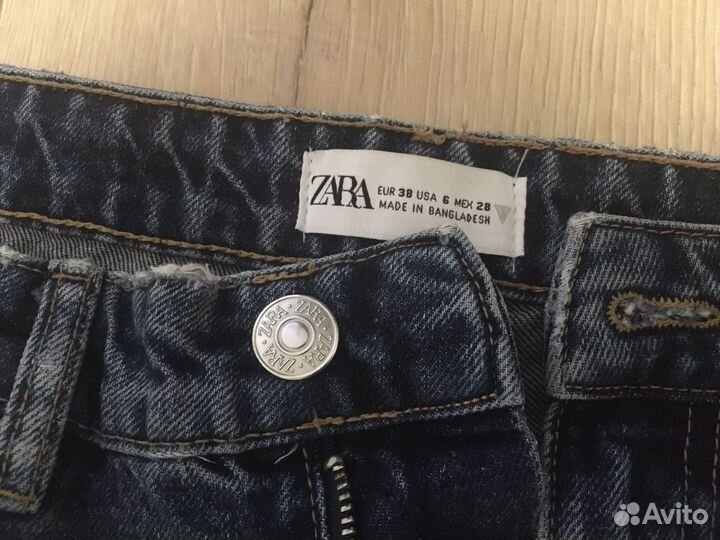 Джинсы zara женские 38 размер