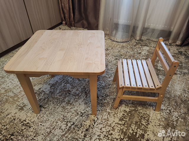 Детский стол и стул для роста 85-110 см