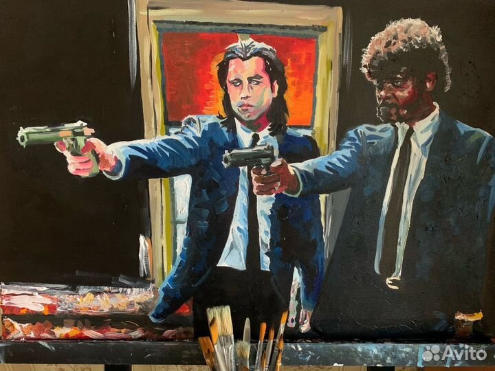 Картина по мотивам Pulp Fiction Тарантино