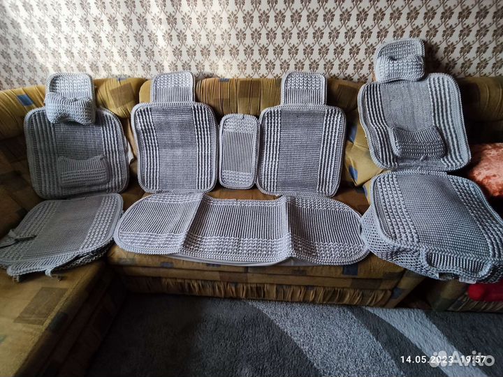 Авточехлы вязаные