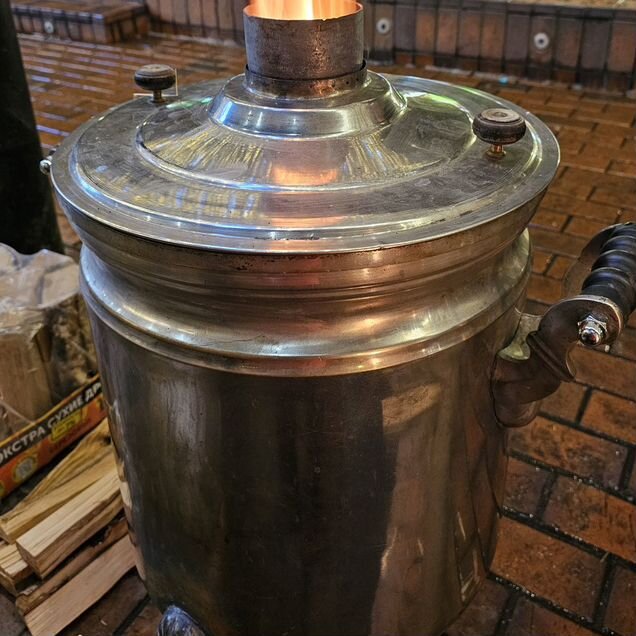 Самовар аренда, прокат - много разных