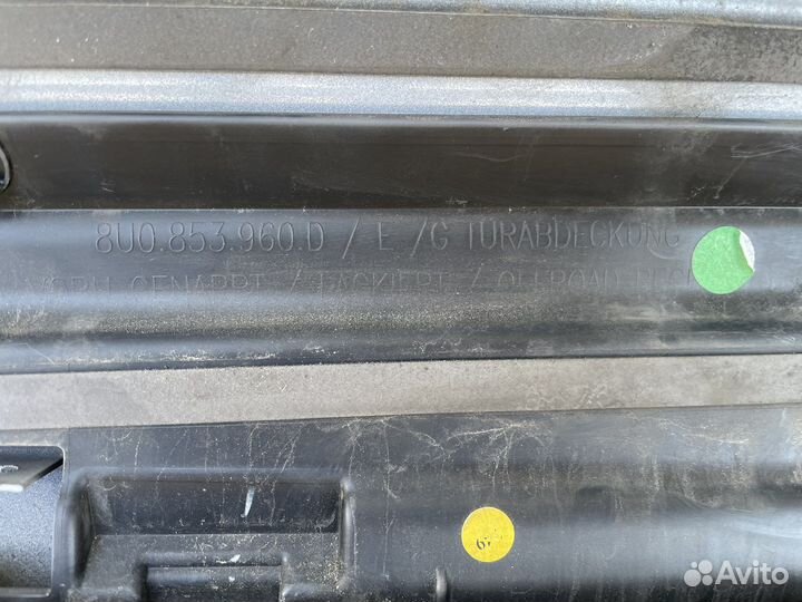 Молдинг передней правой двери audi Q3