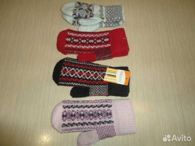 Варежки женские новые