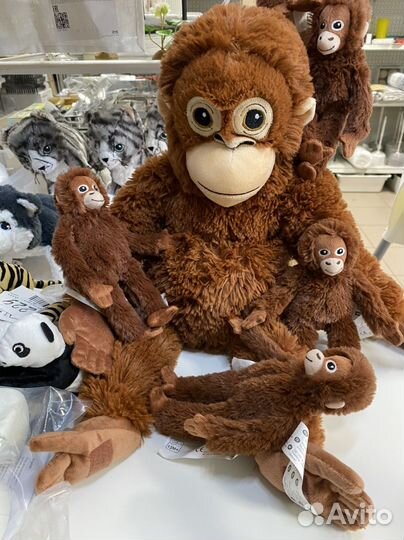 Игрушка Обезьянка.Новая.Икеа.Сокол67
