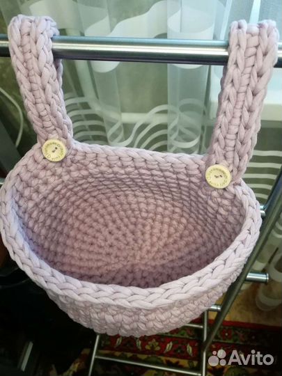 Кармашек-корзинка на детскую кроватку