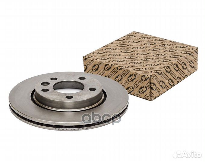 Диск тормозной вентилируемый зад, прав, лев