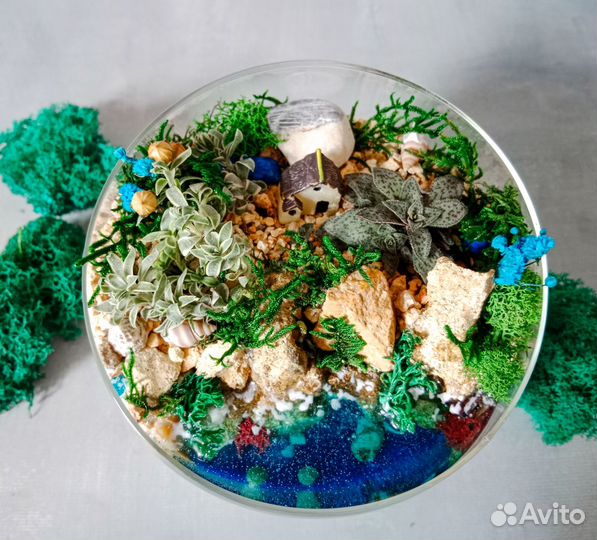 Флорариум Домик у моря