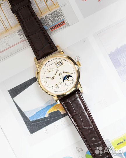 Швейцарские часы A Lange & Sohne Lange 1 Moonphase