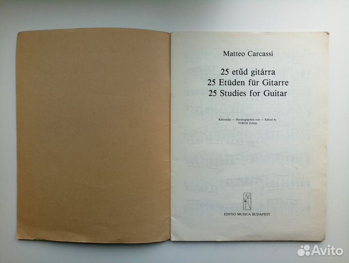 Ноты для шестиструнной гитары