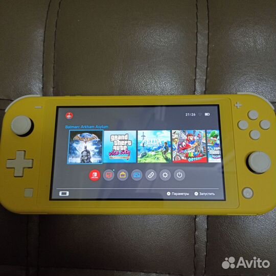 Nintendo switch lite прошитая с играми