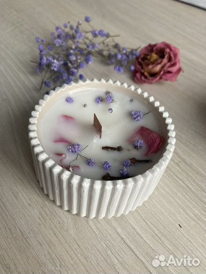 Свечи ручной работы аромо