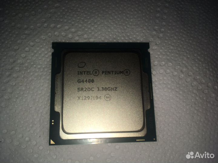 Процессор Intel Pentium G4400