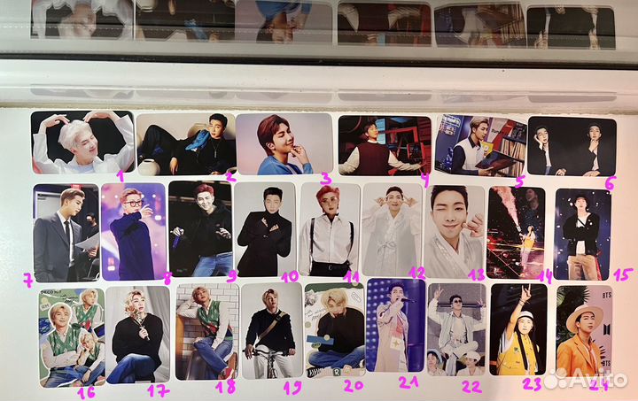 BTS карты Намджуна неофф