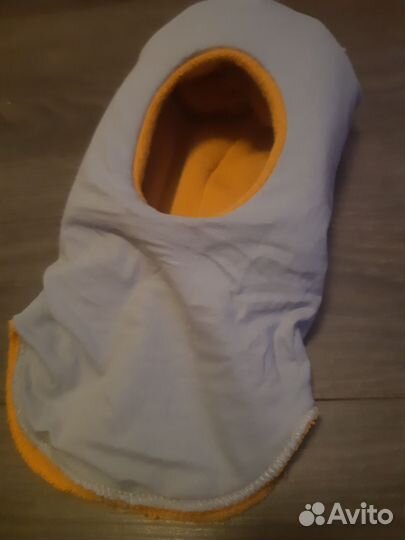 Шапка шлем детская зима