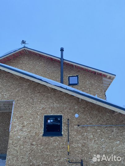 Монтаж вентканалов, дымоходов. Акты вдпо