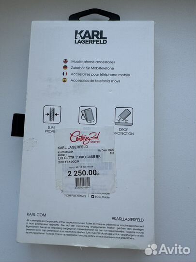 Чехол на iPhone 11 pro Karl lagerfert