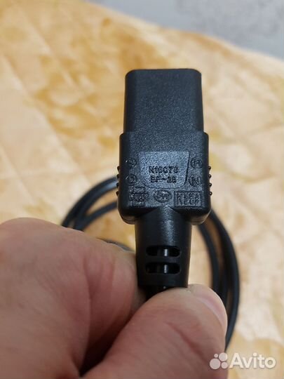 Кабель питания новый kema keur cebec H05VV-F