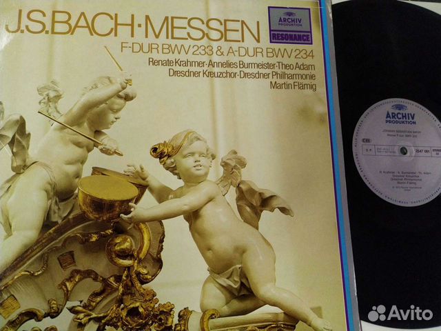 Бах Bach Messen F-Dur BWV 233 & A-Dur BWV 234