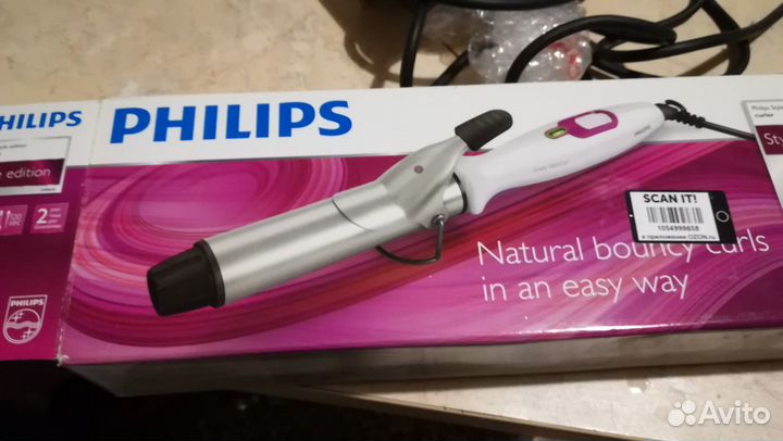 Щипцы стайлер для завивки Philips
