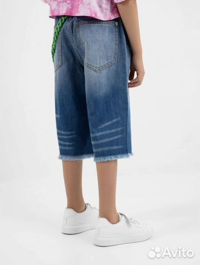 Gulliver бриджи джинсовые для девочки. Новые