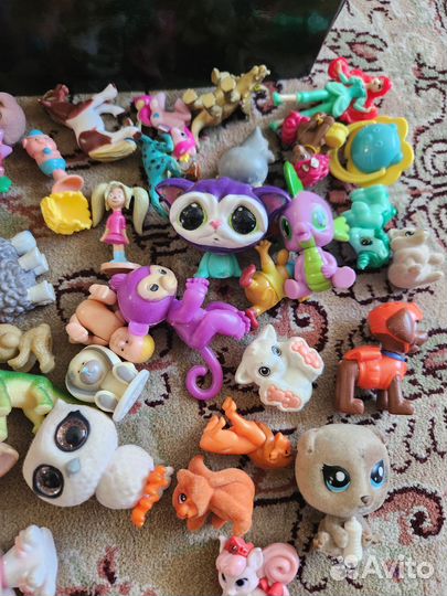 Игрушки мини из Kinder