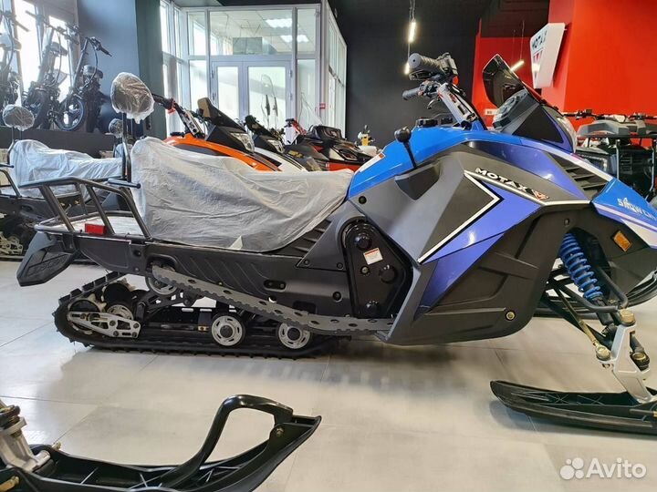 Снегоцикл снегоход Motax Snow Cat 150 синий