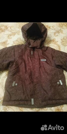 Куртка деммс 110-116 Лесси