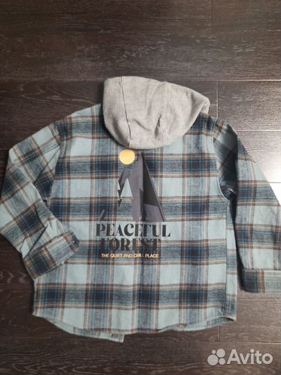 Рубашка zara на мальчика, 134