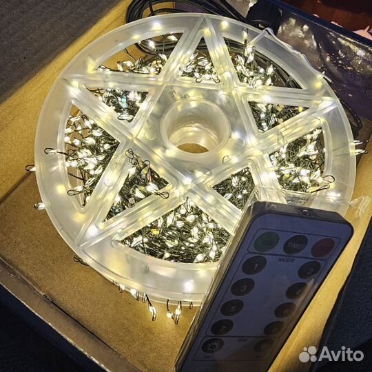 Гирлянда- мишура хвойная лапа