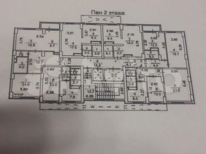 2-к. квартира, 50 м², 2/12 эт.