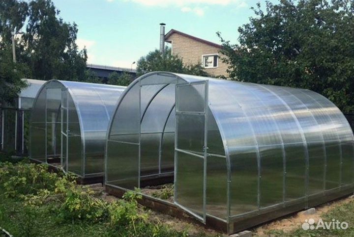 Теплица из поликарбоната