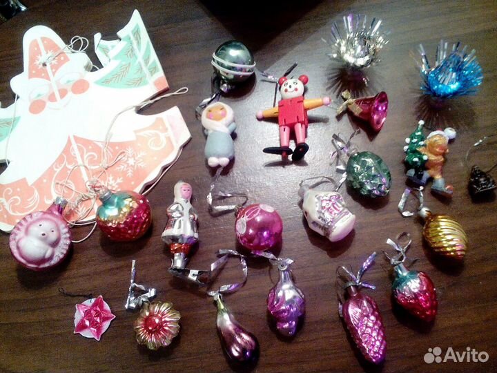 Елочные новогод.игрушки/ссср