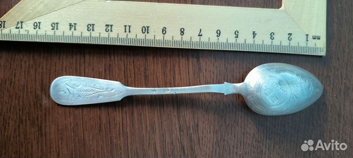 Ложка чайная серебро 84 проба