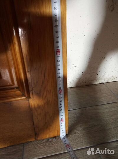 Дверь входная деревянная бу