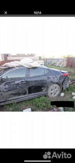 Kia Optima 2.4 AT, 2012, битый, 18 000 км